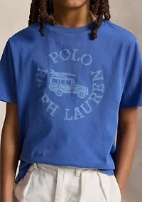 Boys 8-20 Logo Cotton Jersey Shirt