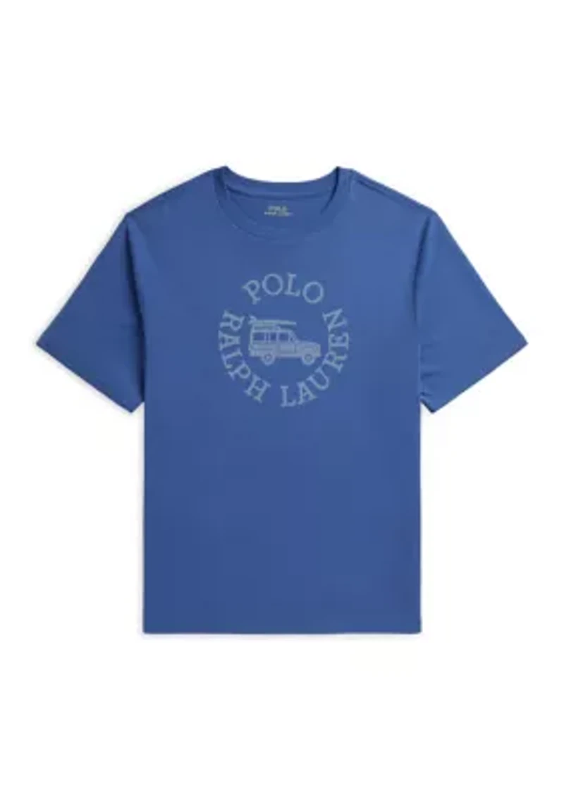 Boys 8-20 Logo Cotton Jersey Shirt