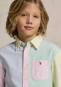 Boys 8-20 Cotton Oxford Fun Shirt