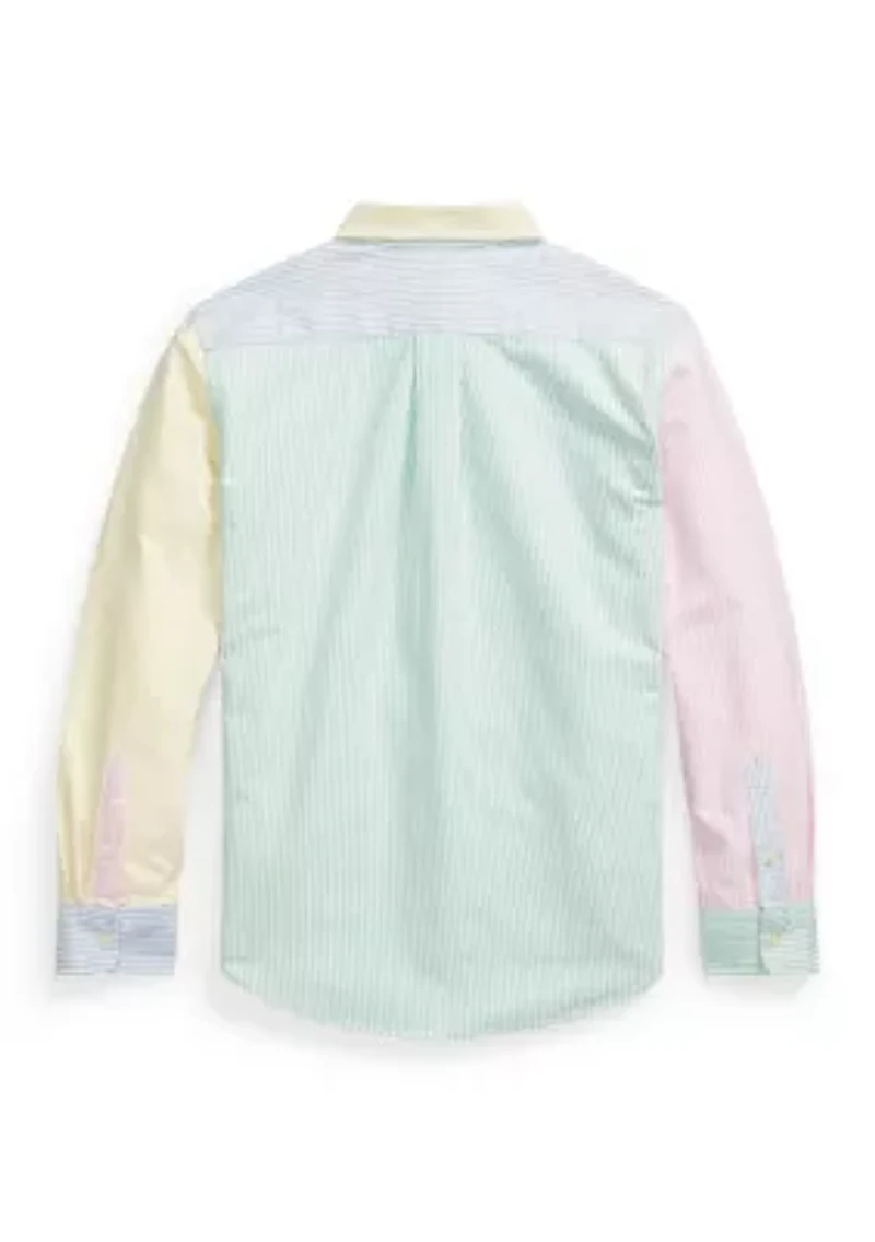 Boys 8-20 Cotton Oxford Fun Shirt