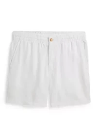 Boys 8-20 Polo Prepster Linen-Cotton Short