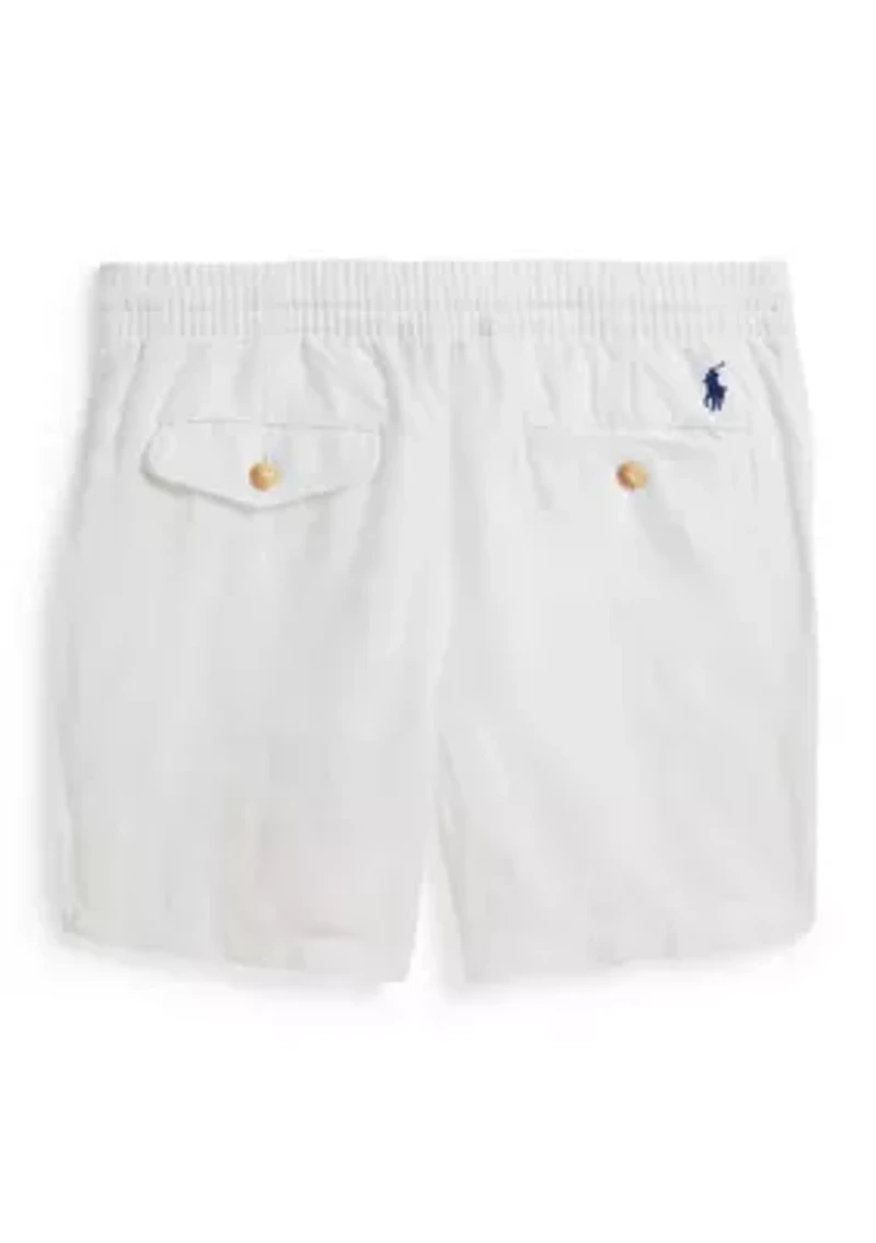 Boys 8-20 Polo Prepster Linen-Cotton Short