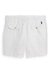 Boys 8-20 Polo Prepster Linen-Cotton Short