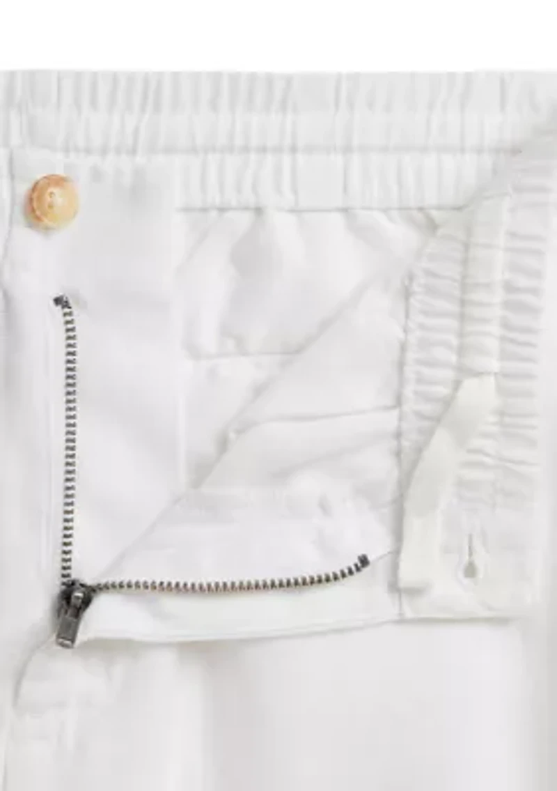 Boys 8-20 Polo Prepster Linen-Cotton Short