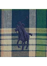 Boys 8-20 Plaid Cotton Shirt