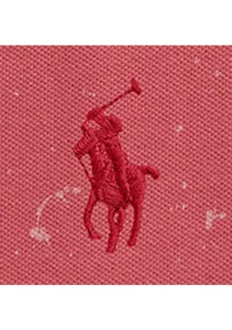 Boys 8-20 Big Pony Paint-Print Mesh Polo Shirt