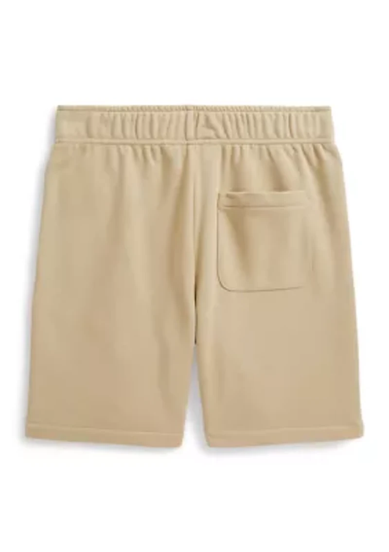 Boys - Madras-Logo French Terry Shorts