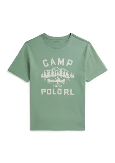 Boys 8-20 Logo Cotton Jersey Graphic Shirt
