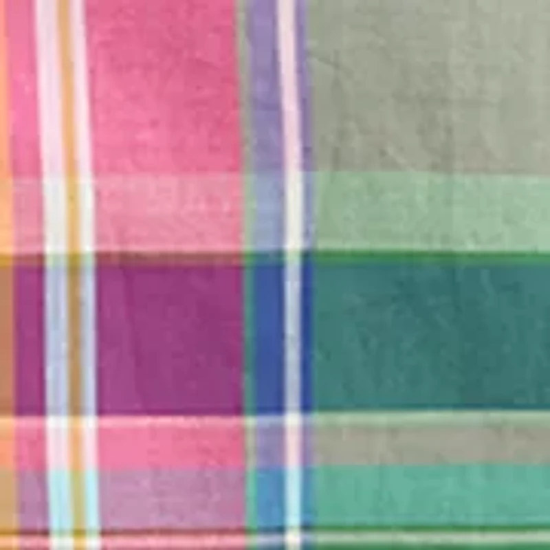 Boys 8-20 Plaid Cotton Poplin Shirt