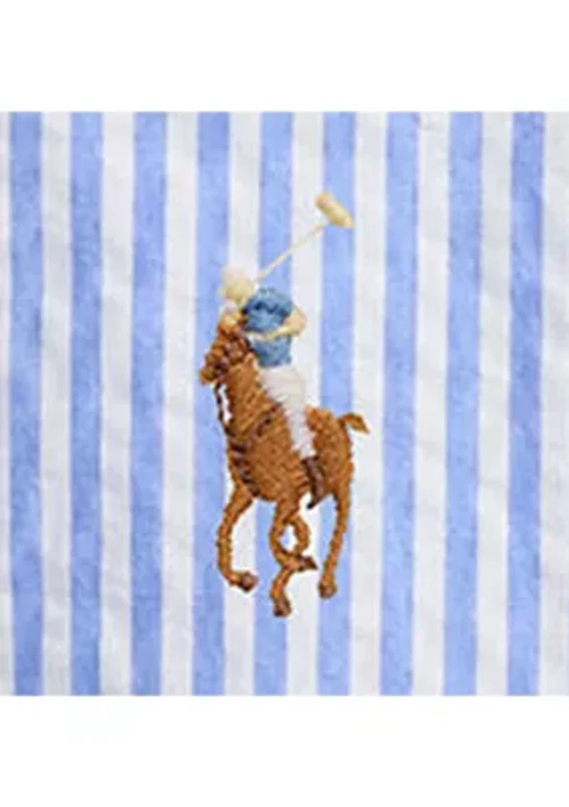 Boys 8-20 Striped Cotton Seersucker Shirt