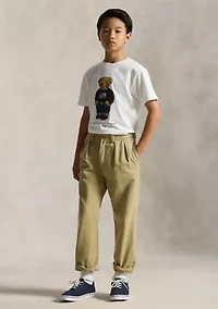 Boys 8-20  Polo Bear Cotton Jersey Tee