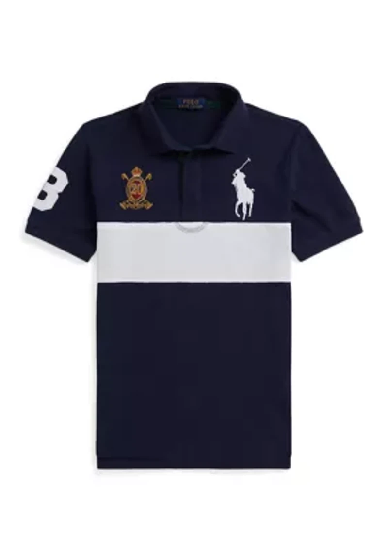 Boys 8-20 Big Pony 20th Anniversary Crest Polo Shirt