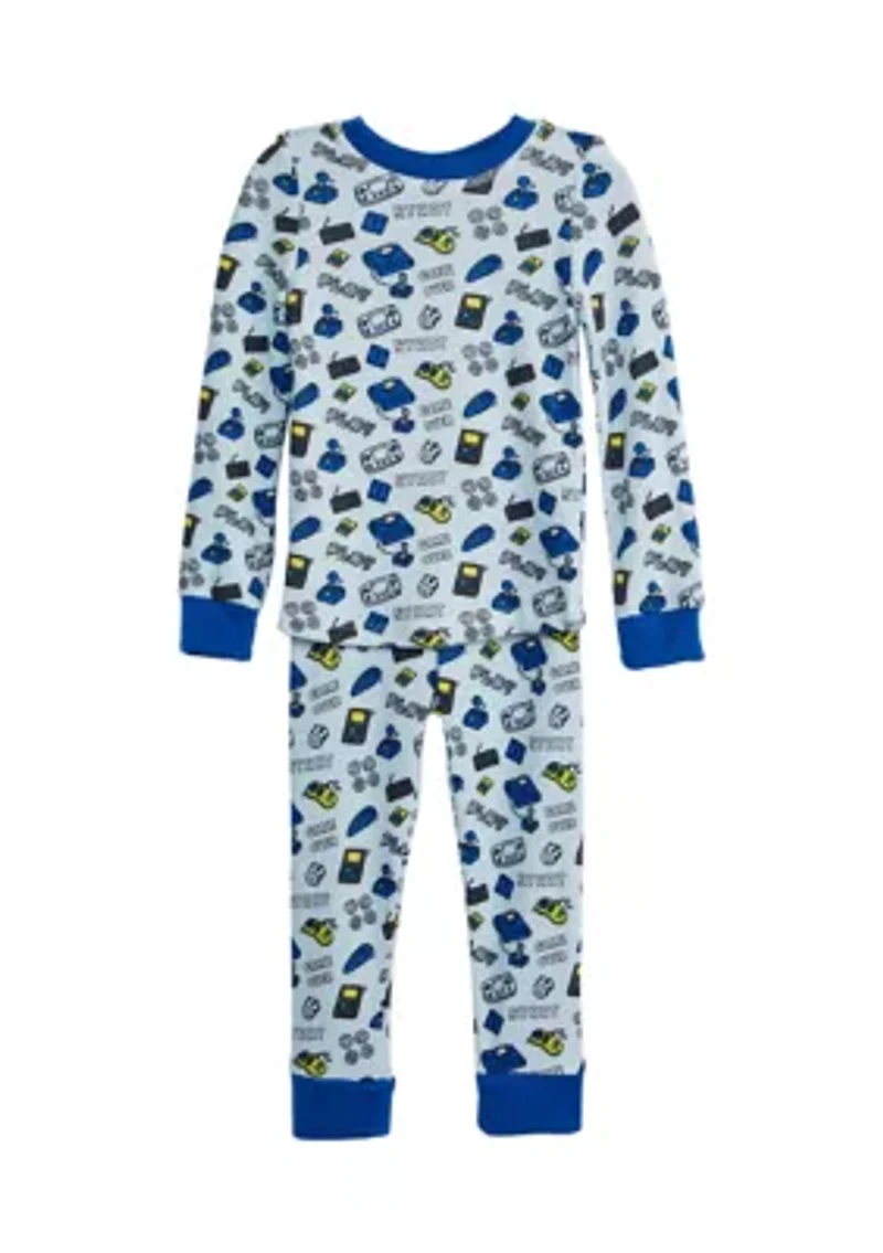 Boys 4-7 Gamer Pajama Set