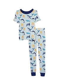 Boys 4-7 Deep Sleeper 4 Piece Pajama Set