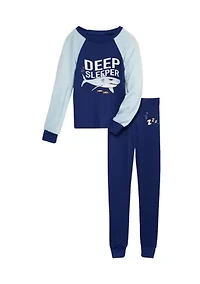 Boys 4-7 Deep Sleeper 4 Piece Pajama Set