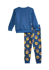 Boys 4-7 Baby Shark Santa Set