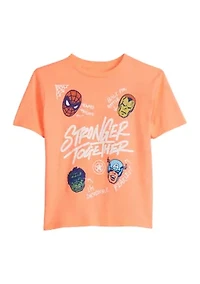 Boys 4-7 Stronger Together Graphic T-Shirt