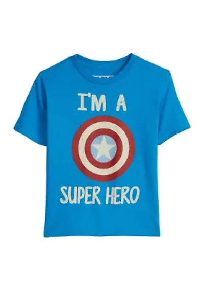 Boys 4-7 Shield Icon Graphic T-Shirt