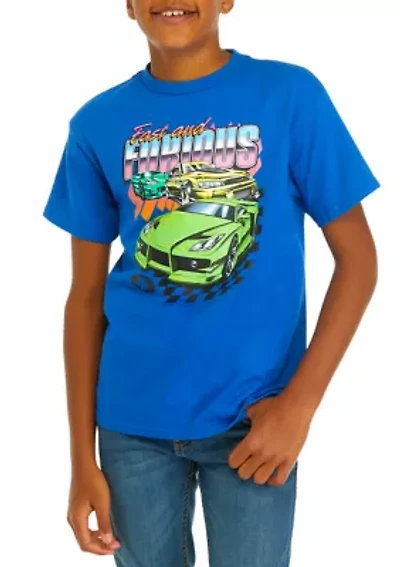 Boys 8-20 Short Sleeve Graphic T-Shirt