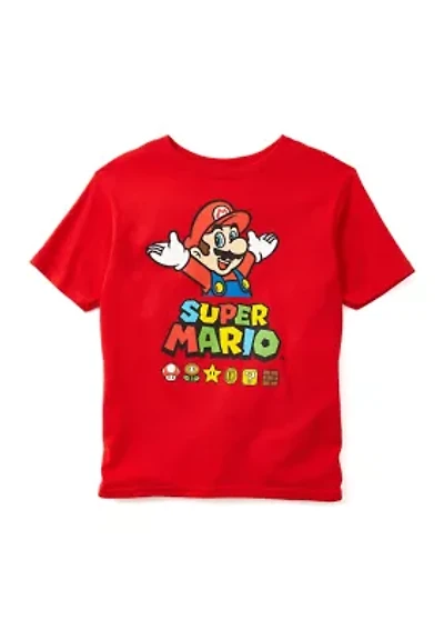 Boys 4-7 Super Mario Graphic T-Shirt
