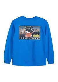 Boys 4-7 Drake Long Sleeve Graphic Shirt