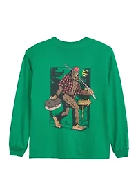 Boys 4-7 Footsie Long Sleeve Graphic Shirt