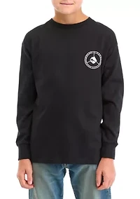 Boys 8-20 Long Sleeve Yardwork Graphic T-Shirt