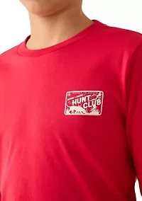 Boys 8-20 Long Sleeve Hunt Club Graphic T-Shirt