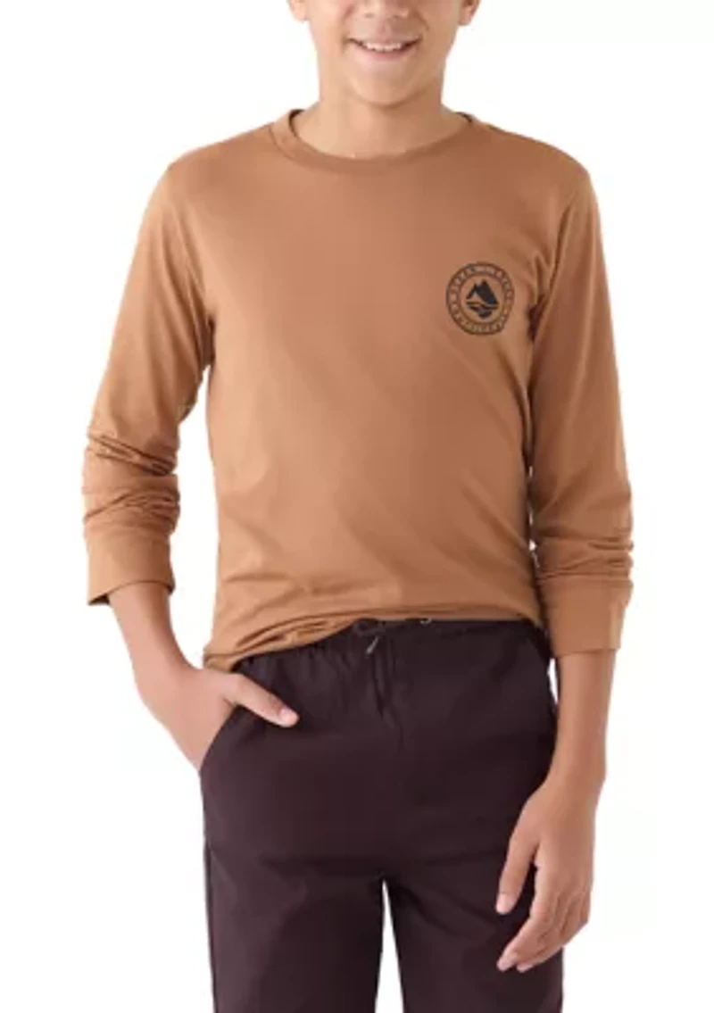 Boys 8-20 Winter Deer Graphic T-Shirt