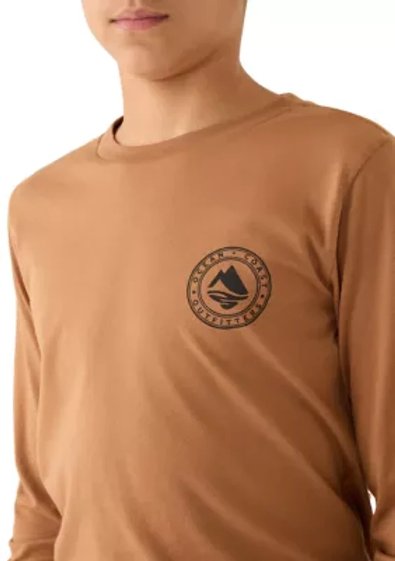 Boys 8-20 Winter Deer Graphic T-Shirt