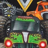 Boys 4-7 Monster Truck Pajama Set