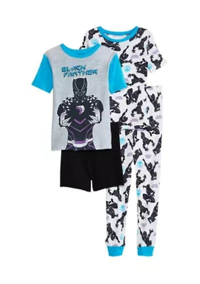 Boys 8-20 Black Panther Pajama Set