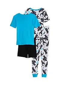Boys 8-20 Black Panther Pajama Set