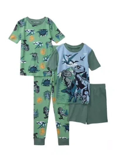 Boys 4-10 Dinosaur Pajama Set