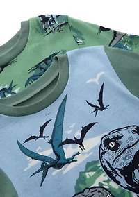 Boys 4-10 Dinosaur Pajama Set