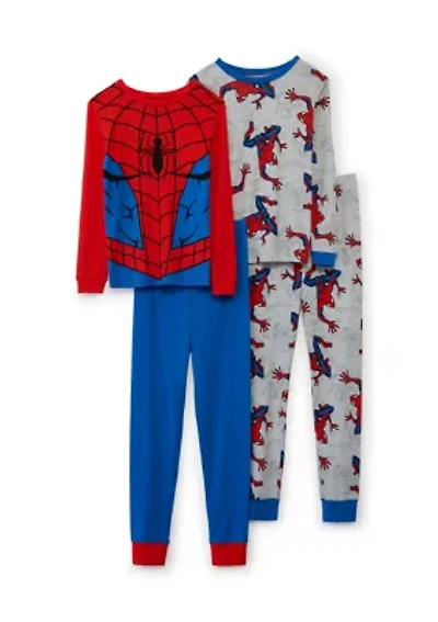 Boys 4-10 Spidey Shadow Pajama Set