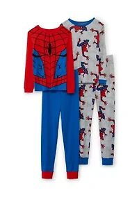 Boys 4-10 Spidey Shadow Pajama Set