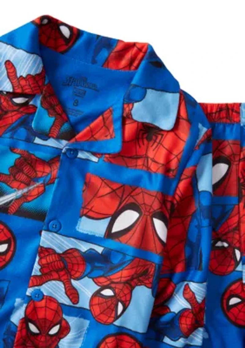 Boys 8-20 Spider-Man Notch Pajama Set