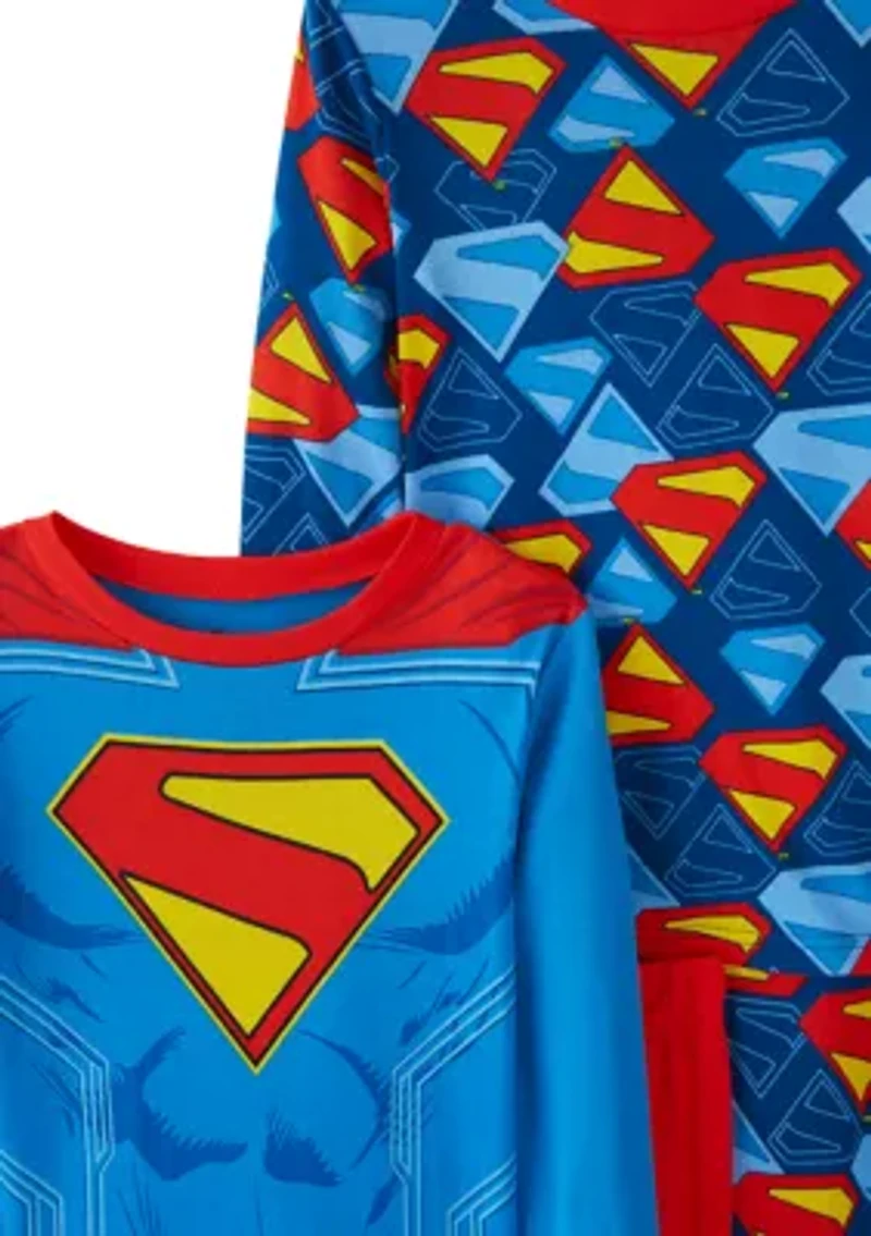 Boys 8-20 Superman Pajama Set