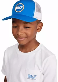 Boys Whale Dot Performance Hat