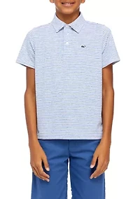 Boys 8-20 Bradley Stripe Sankaty Polo