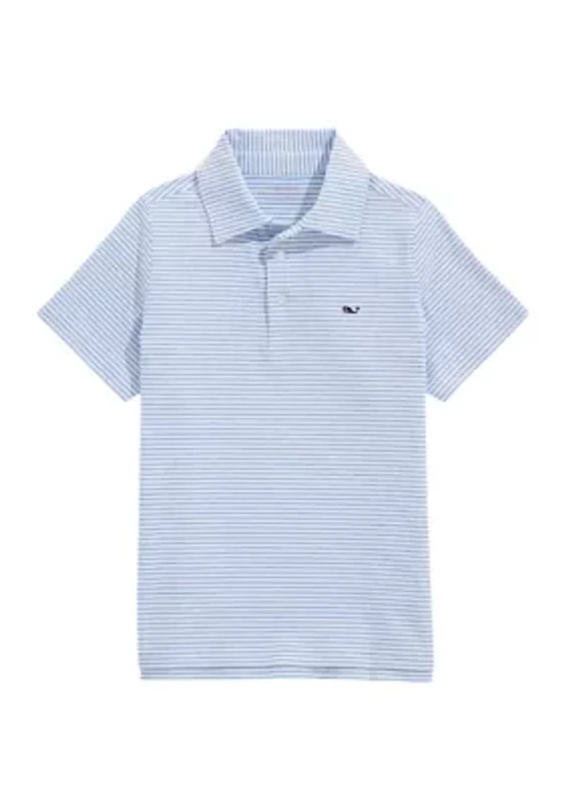 Boys 8-20 Bradley Stripe Sankaty Polo