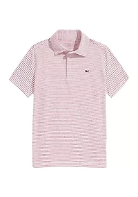 Boys 8-20 Bradley Stripe Sankaty Polo Shirt