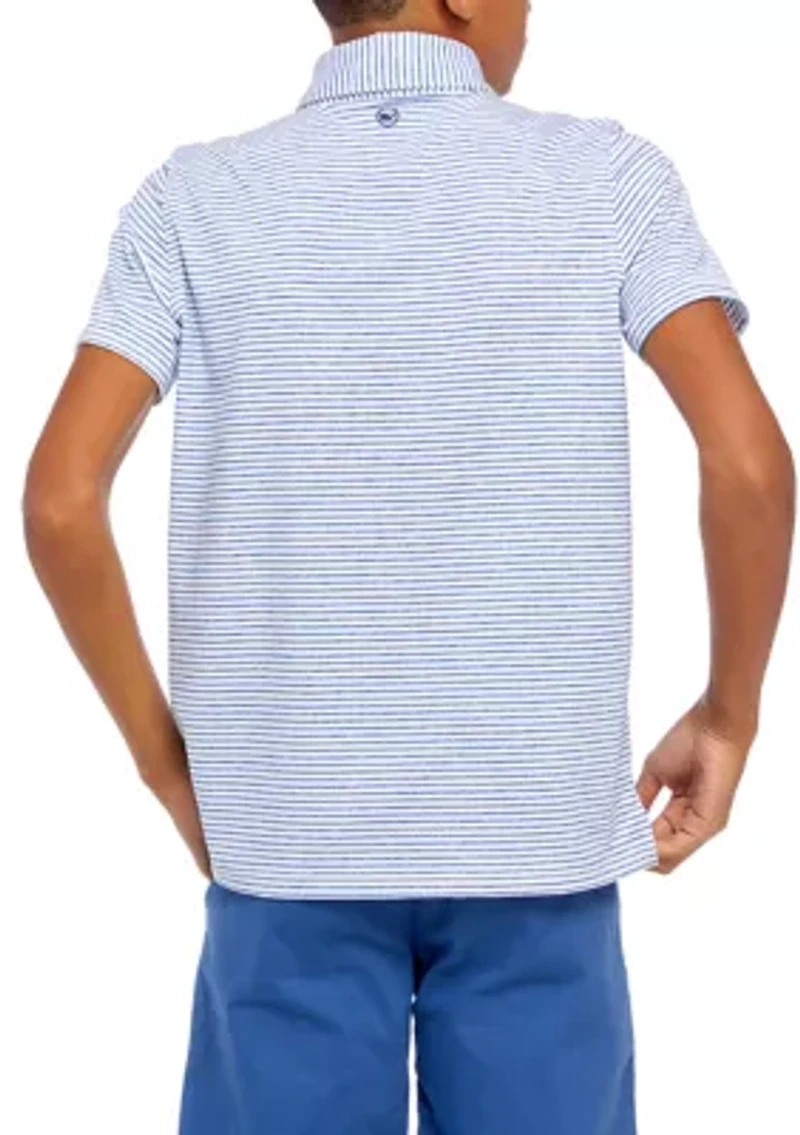 Boys 8-20 Bradley Stripe Sankaty Polo