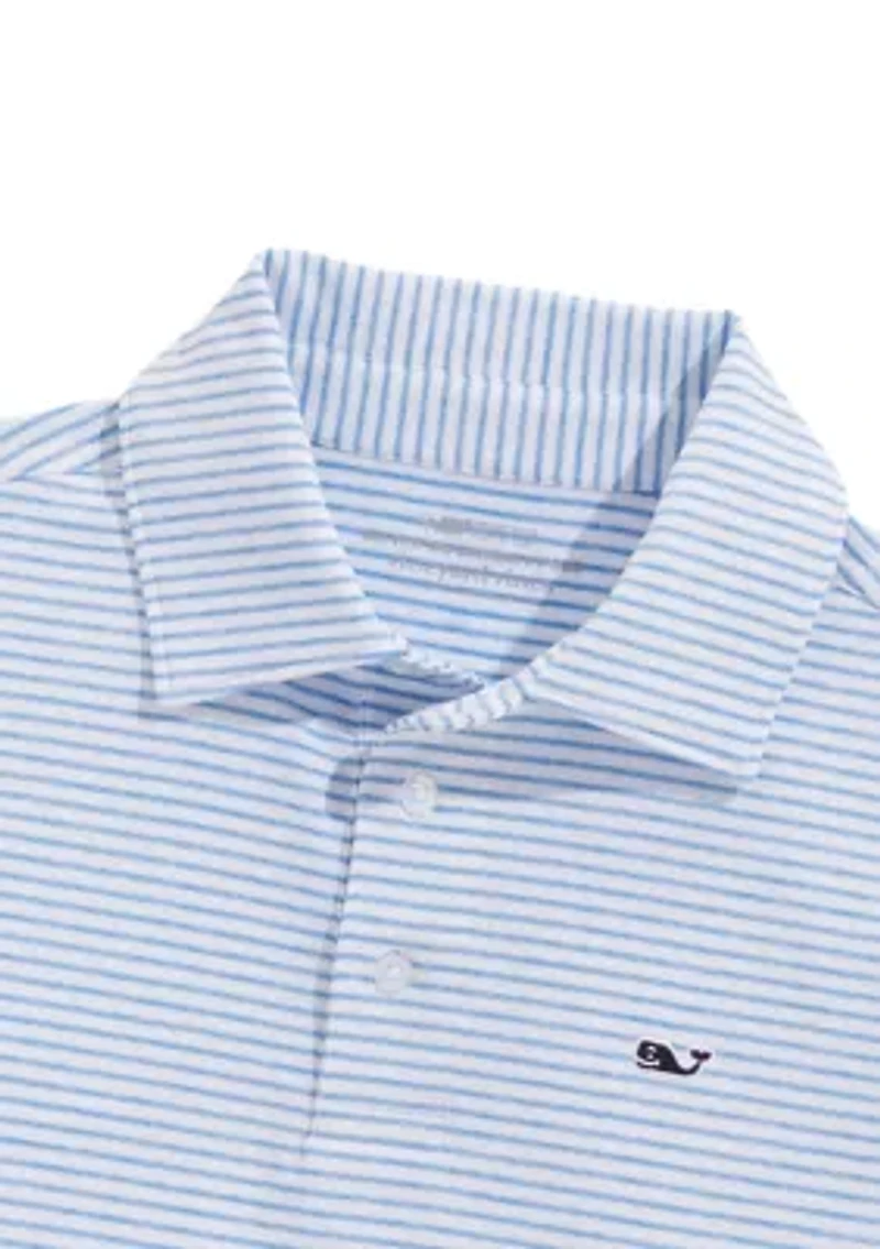 Boys 8-20 Bradley Stripe Sankaty Polo