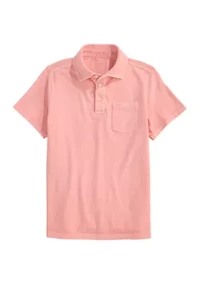 Boys 8-20 Clean Slub Jersey Polo Shirt