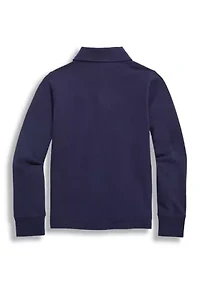Boys 8-20 Surf Long Sleeve Polo Shirt