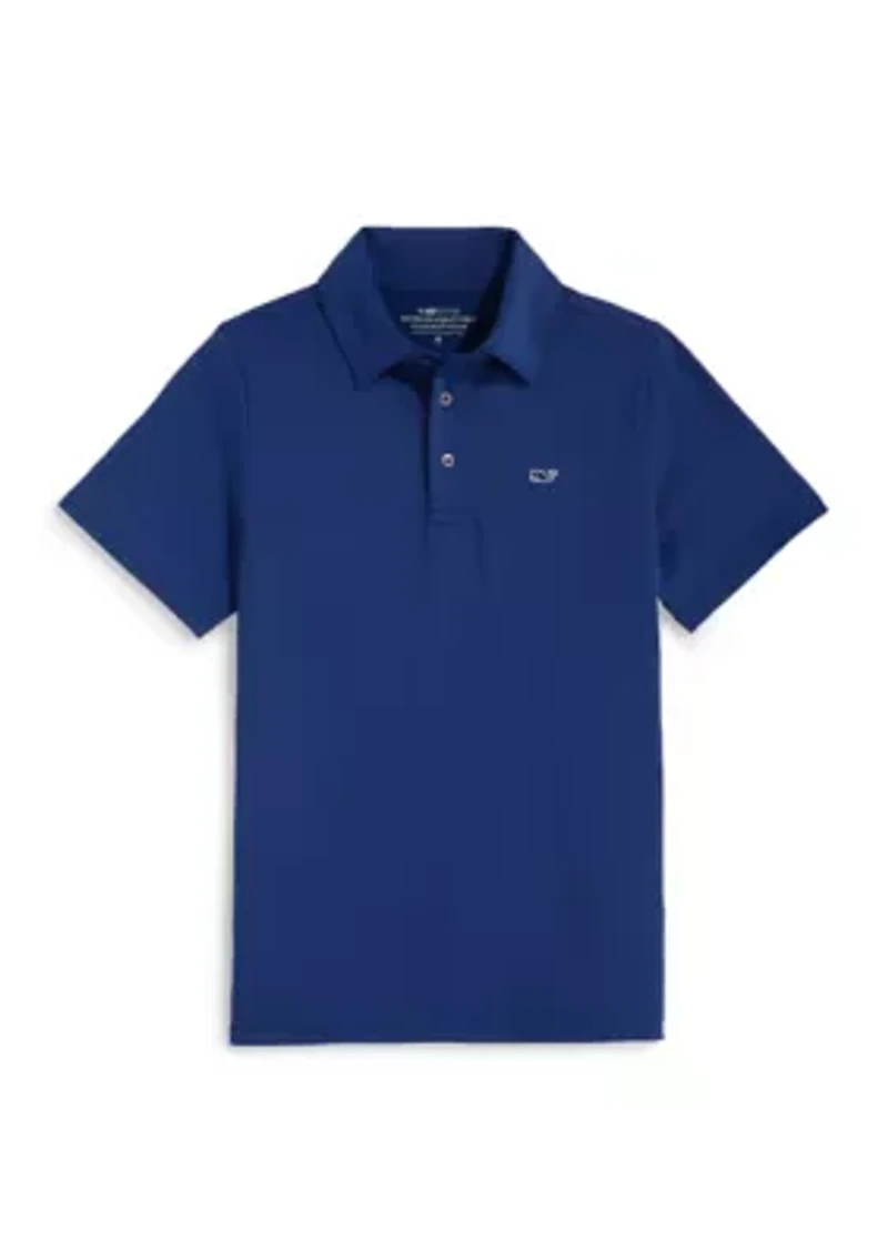 Boys 8-20 Solid Sankaty Polo Shirt