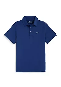 Boys 8-20 Solid Sankaty Polo Shirt