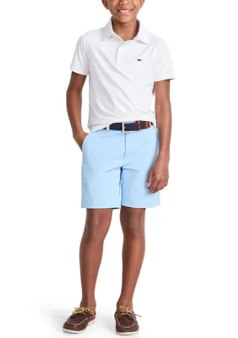 Boys 8-20 Solid Sankaty Polo Shirt